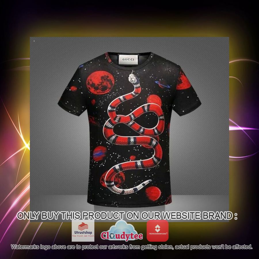 gucci red snake galaxy 3d over printed t shirt 2 92792