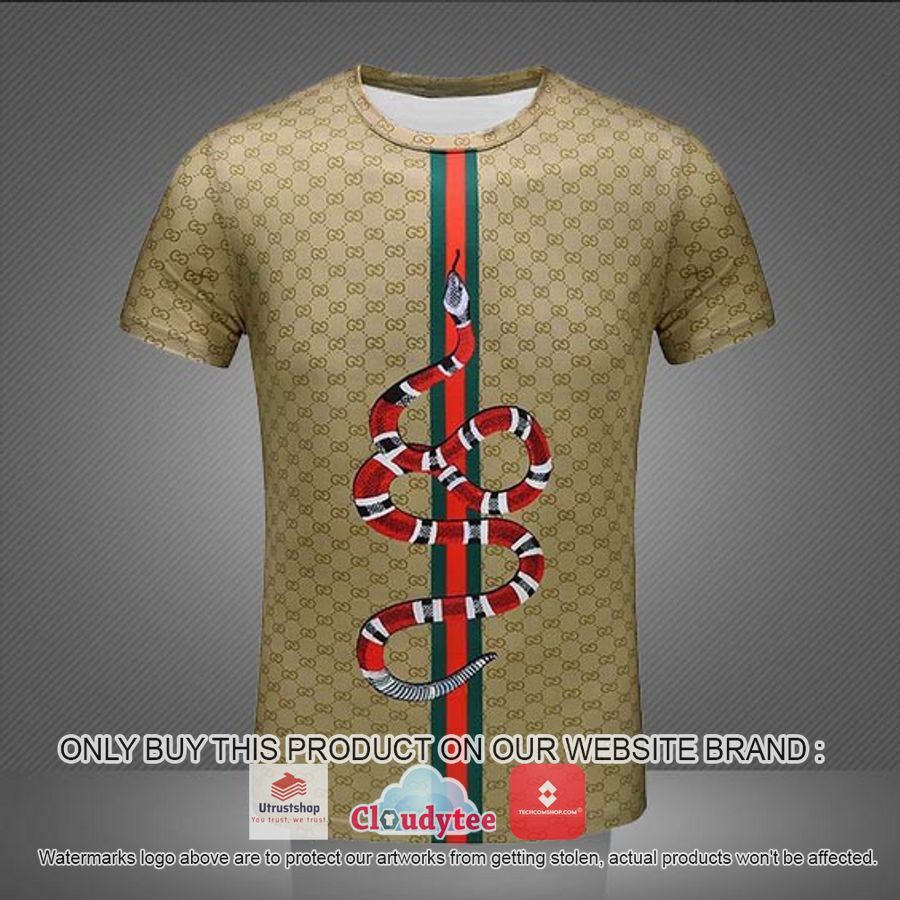 gucci red snake middle red green line 3d over printed t shirt 1 65666
