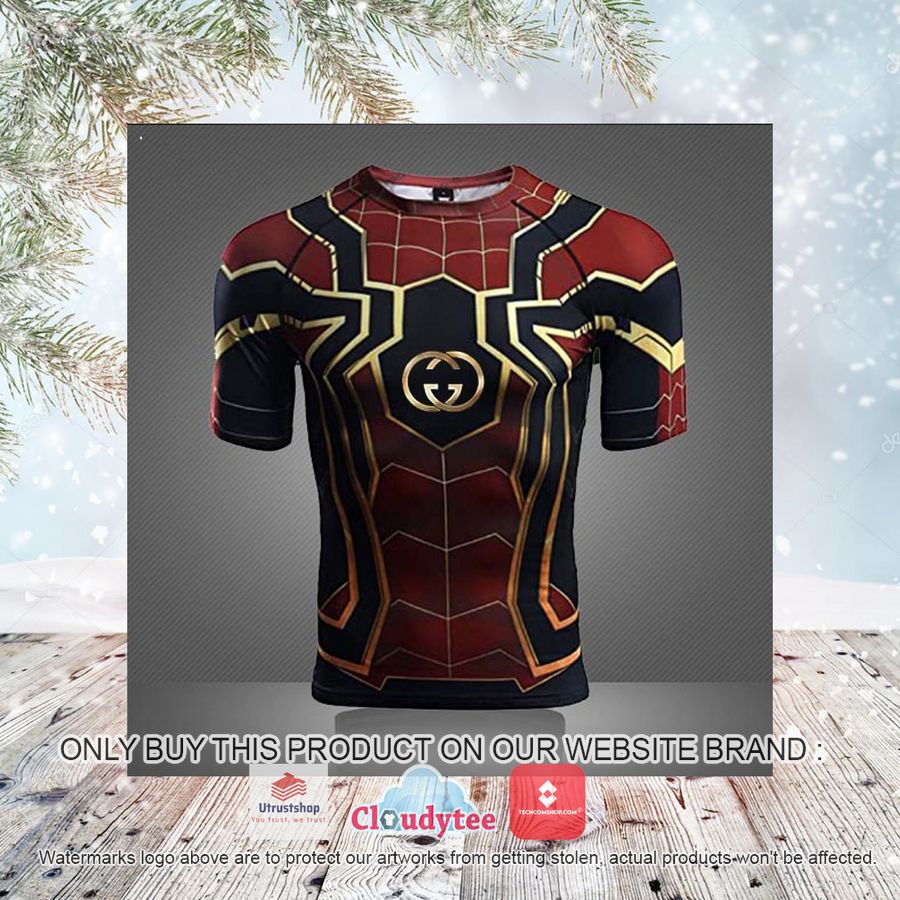 gucci spider man 3d over printed t shirt 3 40983