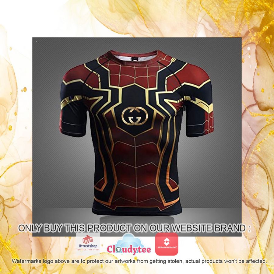 gucci spider man 3d over printed t shirt 4 9447
