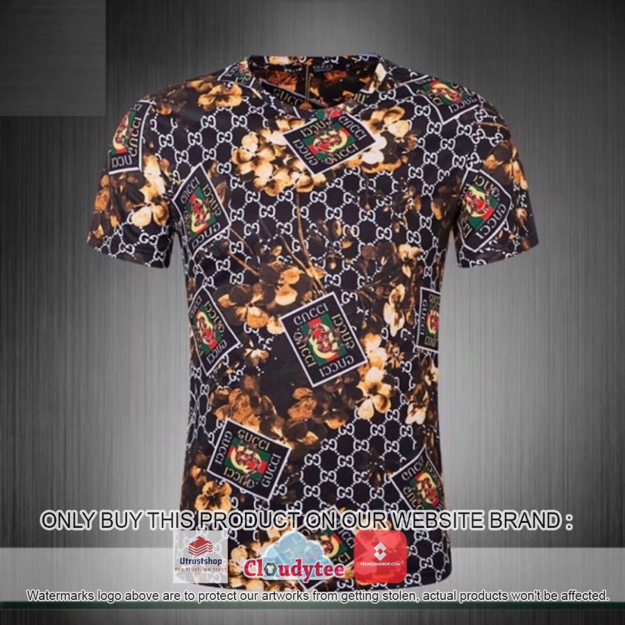 gucci stamp flower 3d over printed t shirt 1 12949