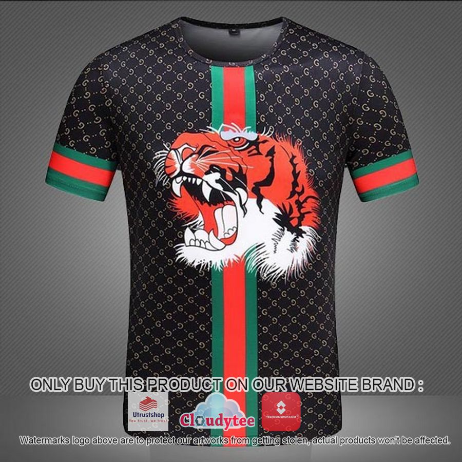 gucci tiger red green stripe 3d over printed t shirt 1 82951
