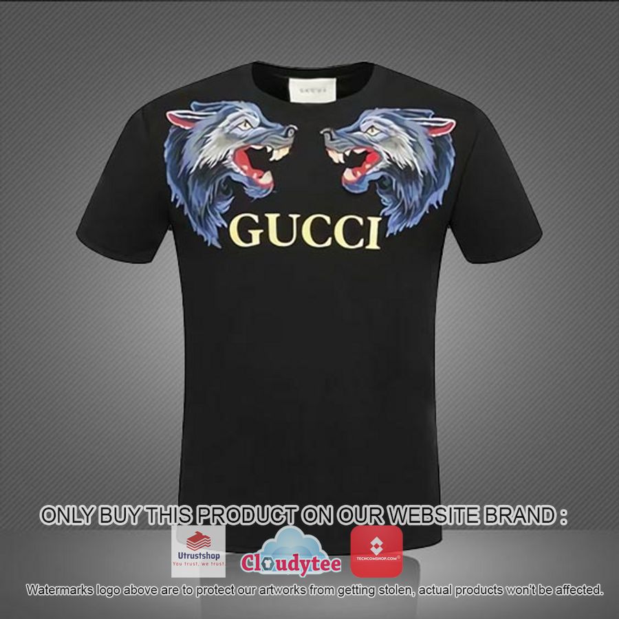 gucci wolf 3d over printed t shirt 1 10917