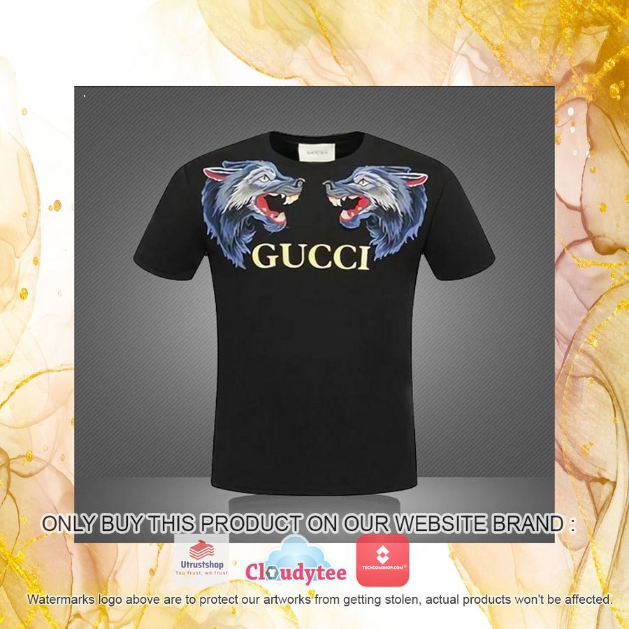 gucci wolf 3d over printed t shirt 4 58382