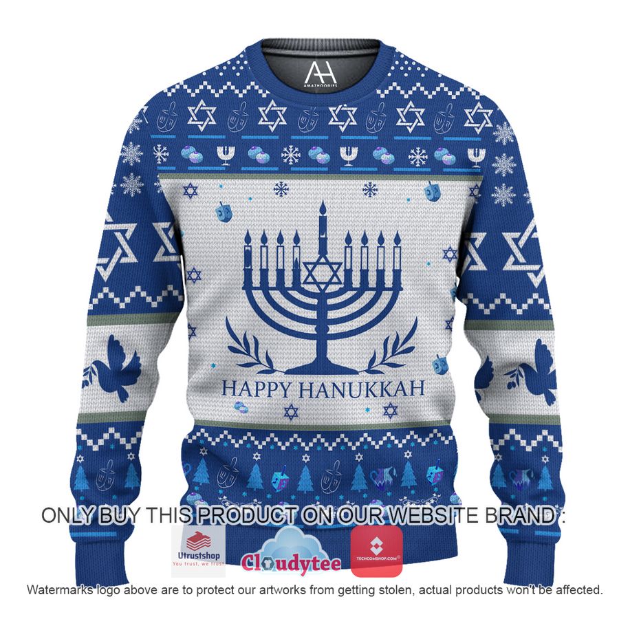 happy hanukkah christmas all over printed shirt hoodie 1 48370