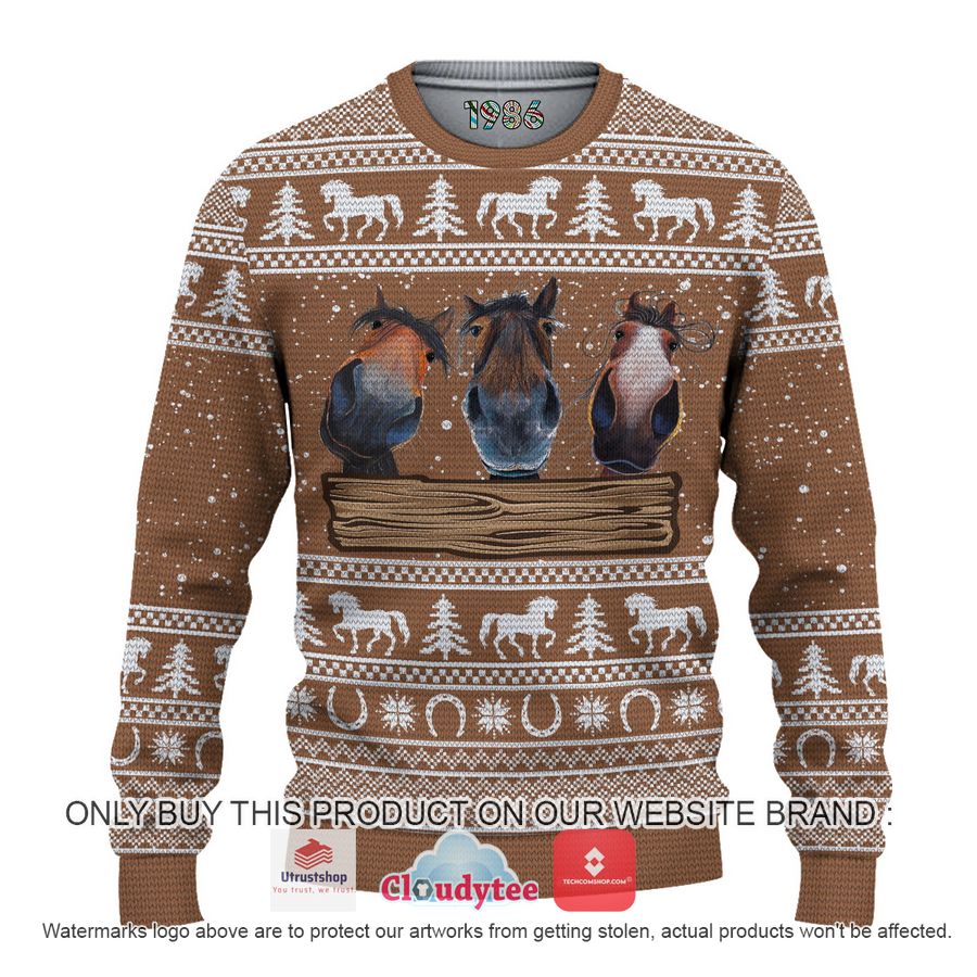 horse funny christmas all over printed shirt hoodie 1 90572