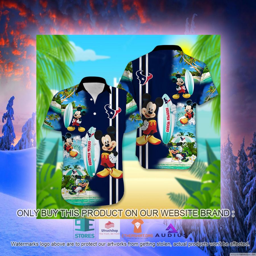houston texans mickey mouse surfboard hawaii shirt 2 57859