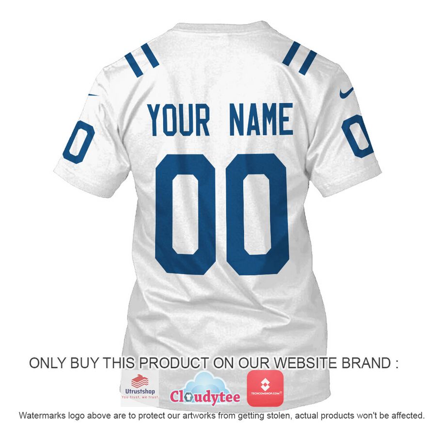 indianapolis colts custom name and number white nfl hoodie shirt 6 79890