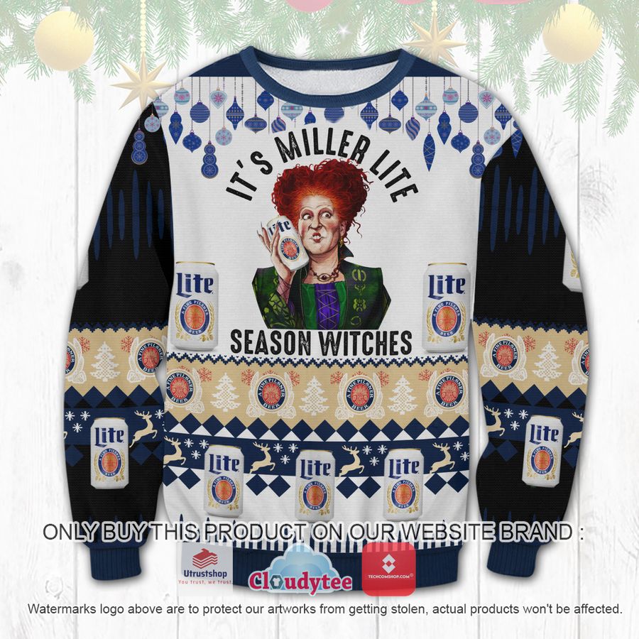 its miller lite ugly sweater 2 83436