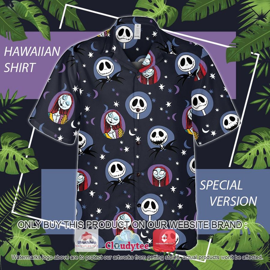 jack and sally love hawaiian shirt 1 75549