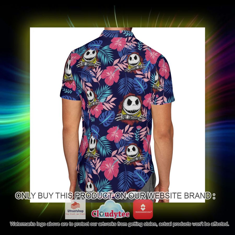 jack skellington hibiscus navy hawaiian shirt 6 92840