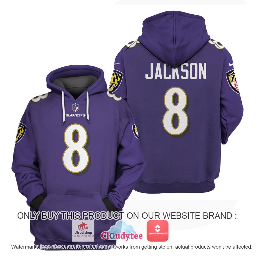 jackson 8 baltimore ravens nfl hoodie shirt 1 76933