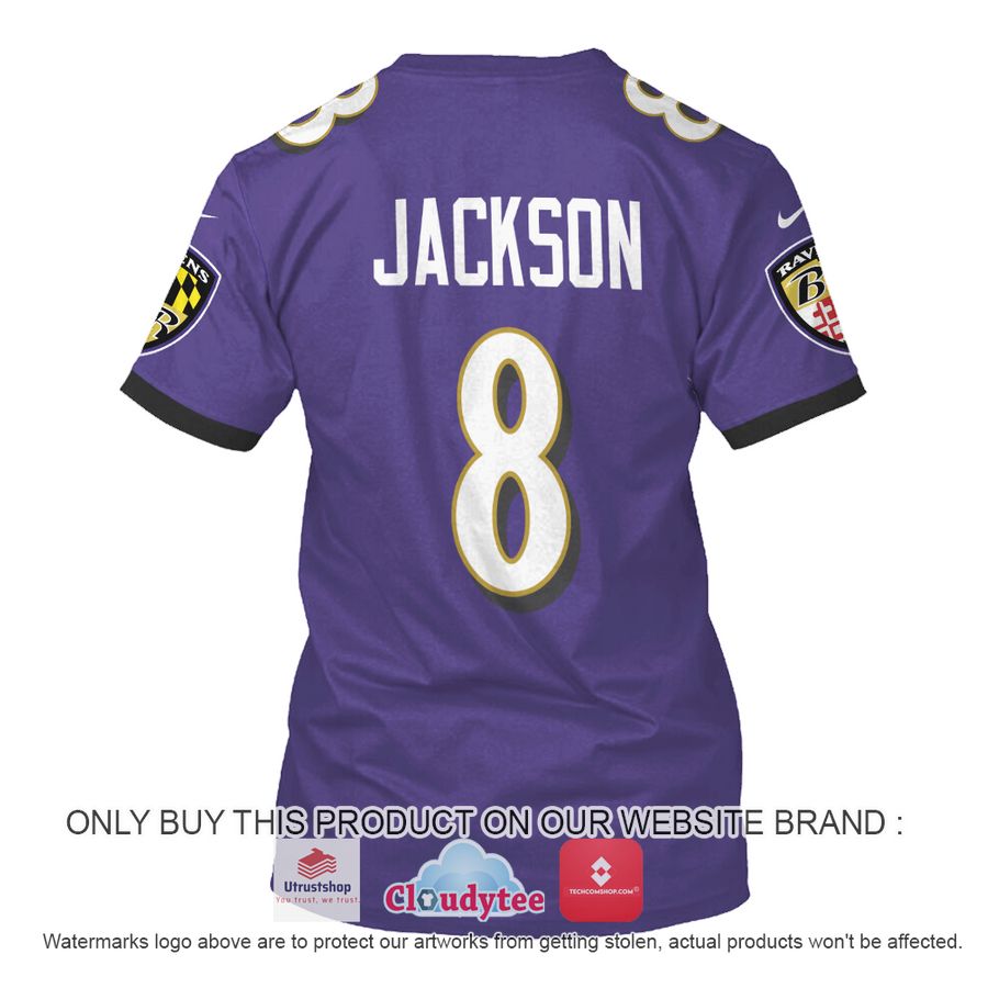 jackson 8 baltimore ravens nfl hoodie shirt 6 97502