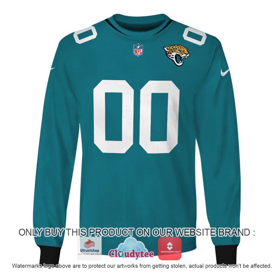 jacksonville jaguars custom name and number nfl hoodie shirt 3 26559