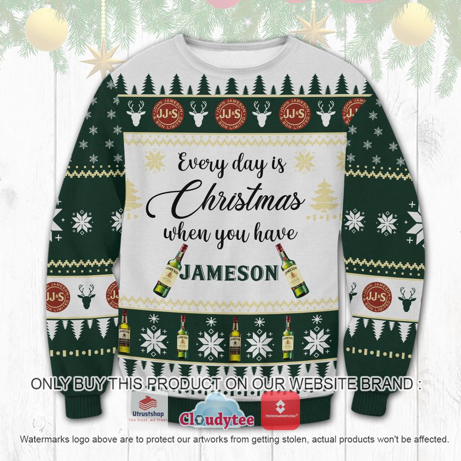 jameson everyday is christmas ugly sweater 2 54623