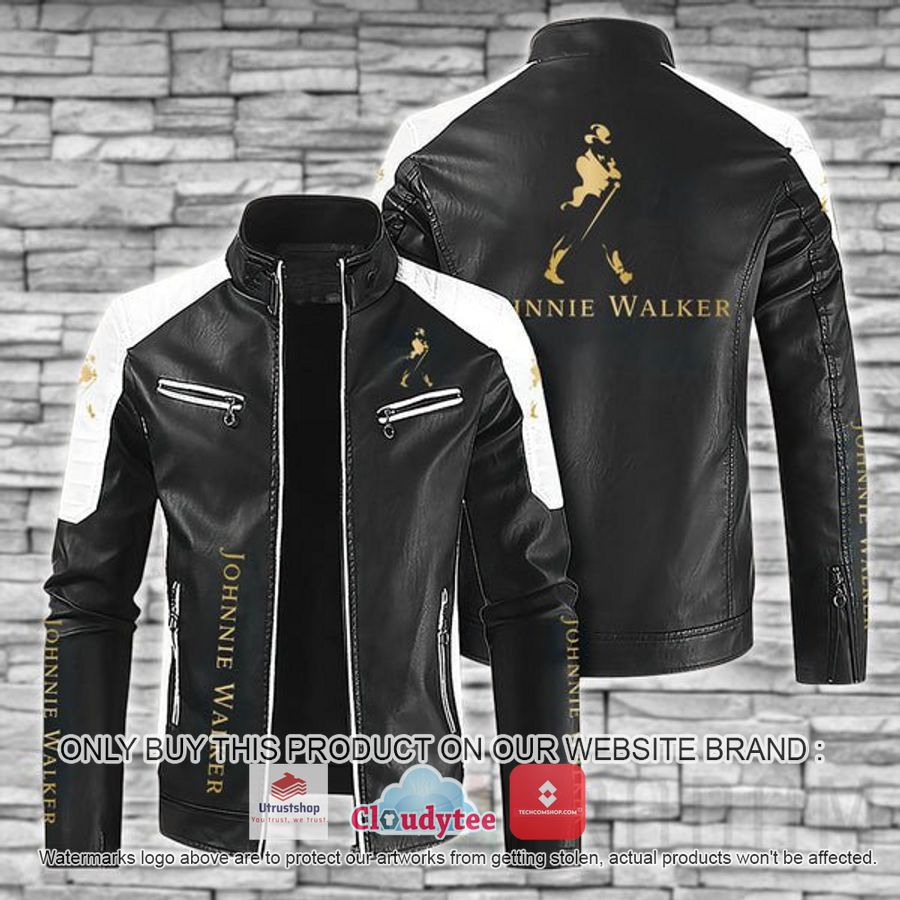 johnnie walker block leather jacket 1 99892