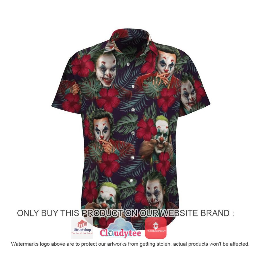 joker cool red hibiscus hawaiian shirt 1 765