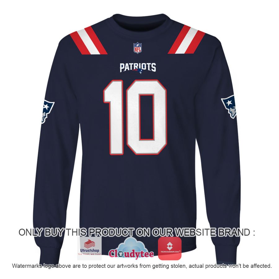jones 10 new england patriots nfl hoodie shirt 3 90593