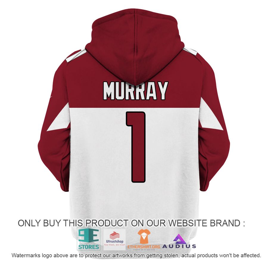 kyler murray 1 arizona cardinals dark red white hoodie shirt 4 53243