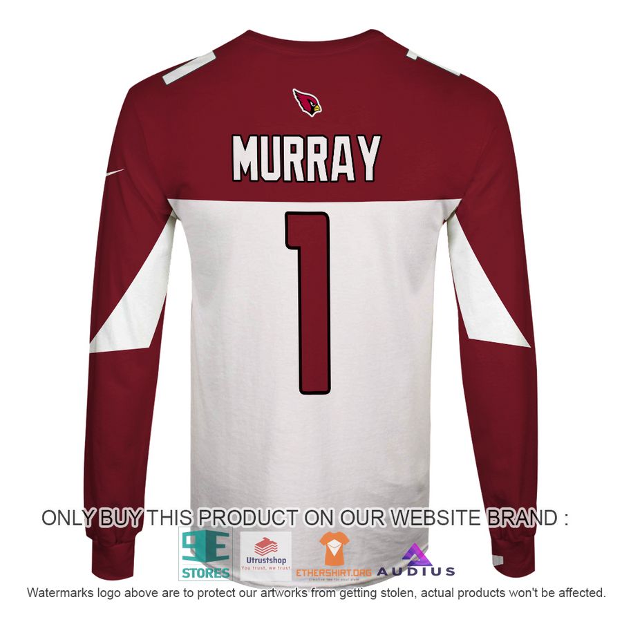 kyler murray 1 arizona cardinals dark red white hoodie shirt 6 12543