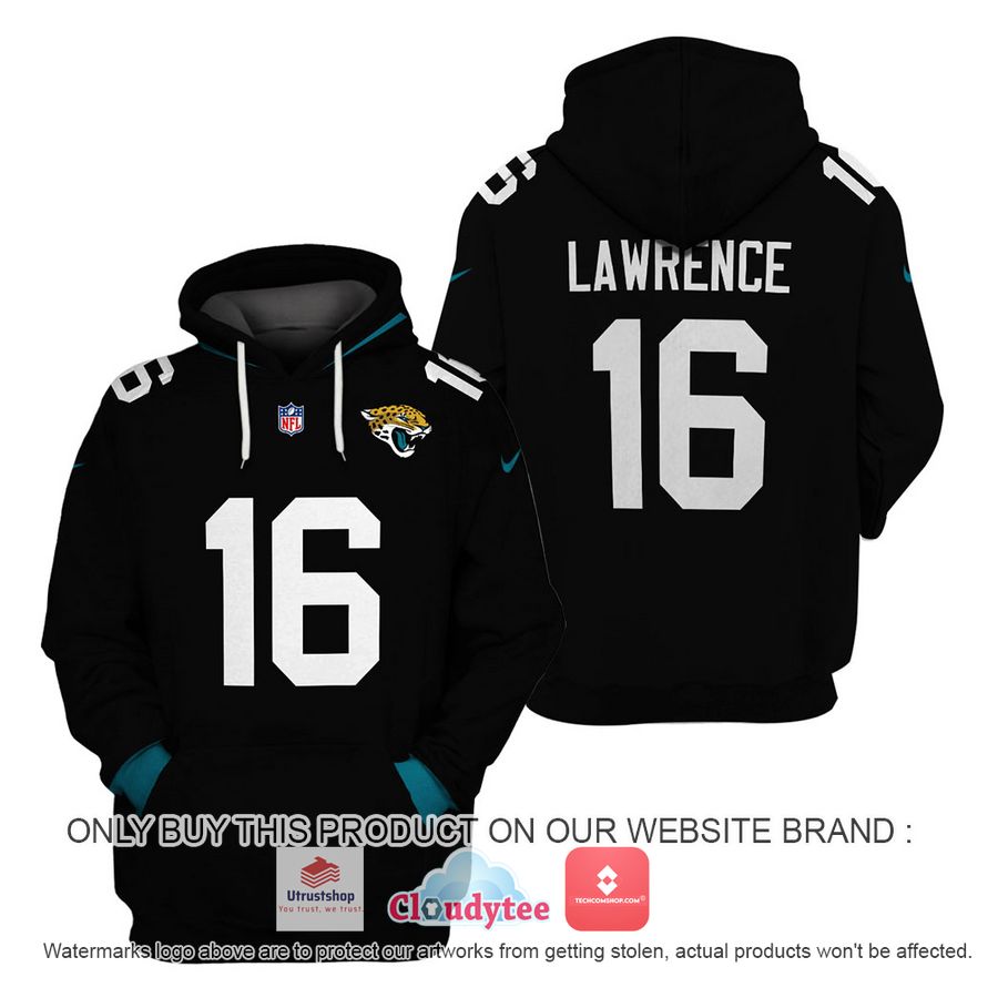 lawrence 16 jacksonville jaguars black nfl hoodie shirt 1 23833