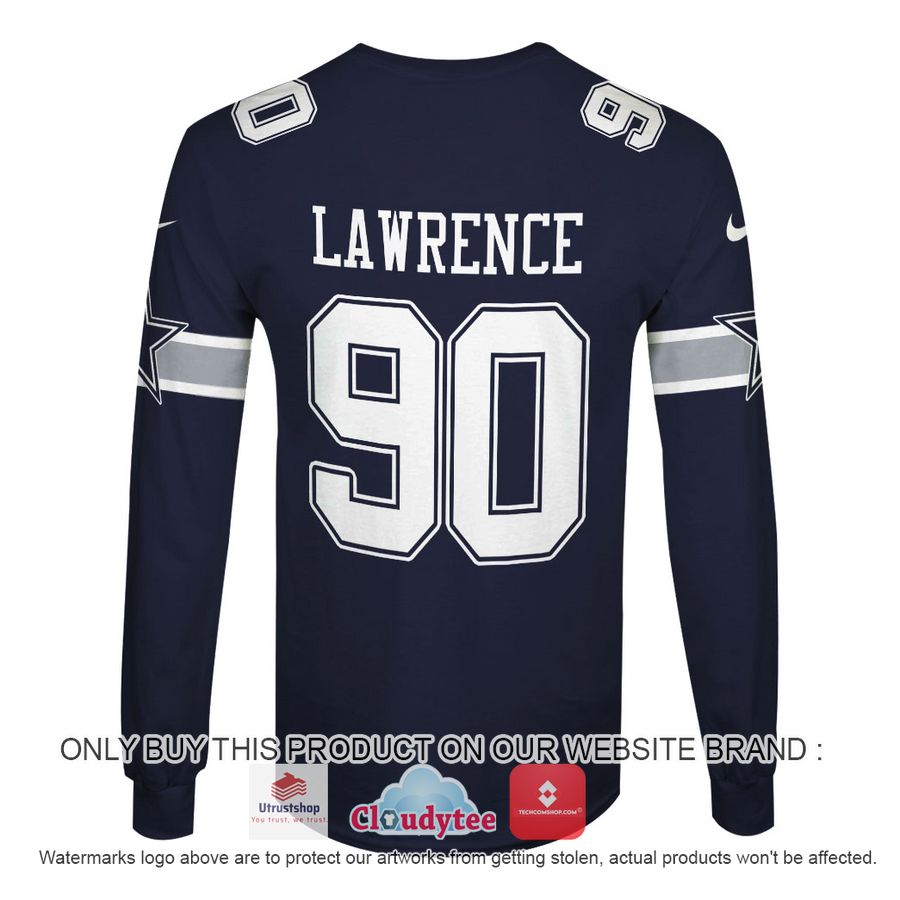 lawrence 90 dallas cowboys navy blue nfl hoodie shirt 5 97937