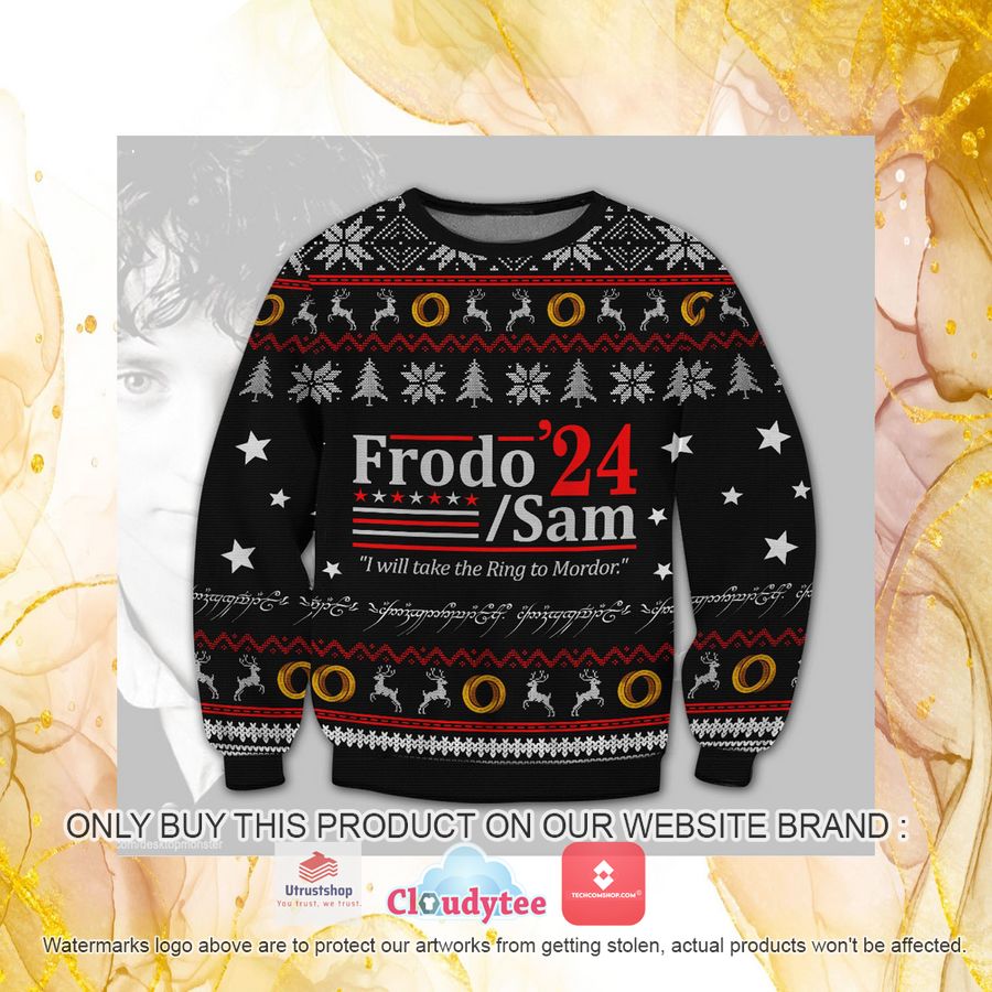 lord of the ring frodo sam24 ugly sweater 1 75329
