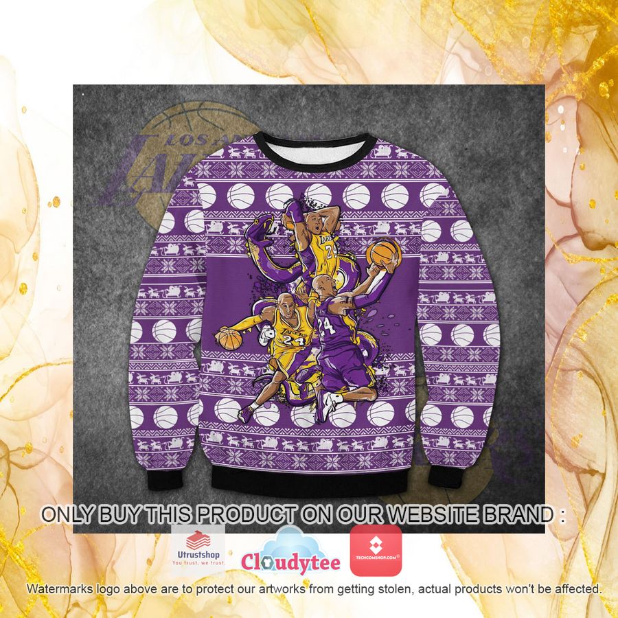 los angeles lakers ugly sweater 1 63426