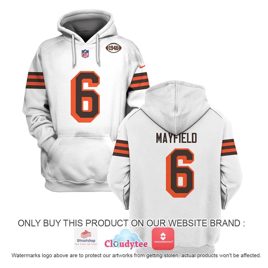 mayfield 6 cleveland browns nfl hoodie shirt 1 78700