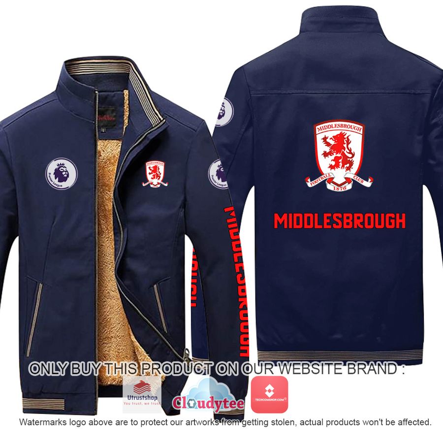 middlesbrough premier league moutainskin leather jacket 4 75225