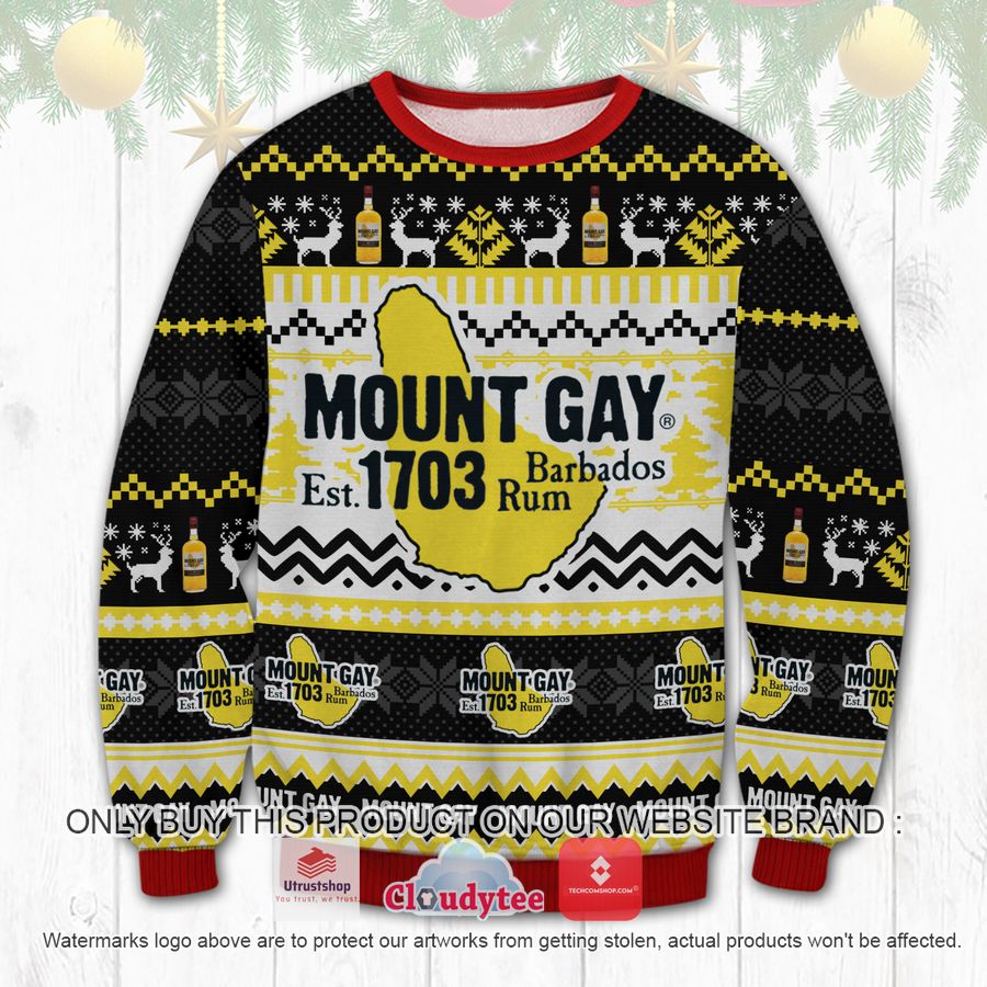 mount gay rum ugly sweater 2 93704