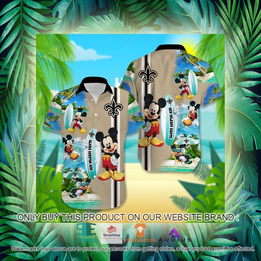 new orleans saints mickey mouse surfboard hawaii shirt 3 17877
