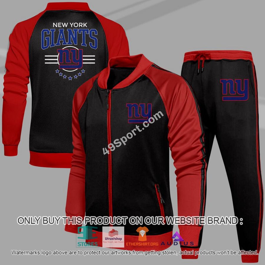 new york giants nfl casual tracksuit jacket long pants 2 54668
