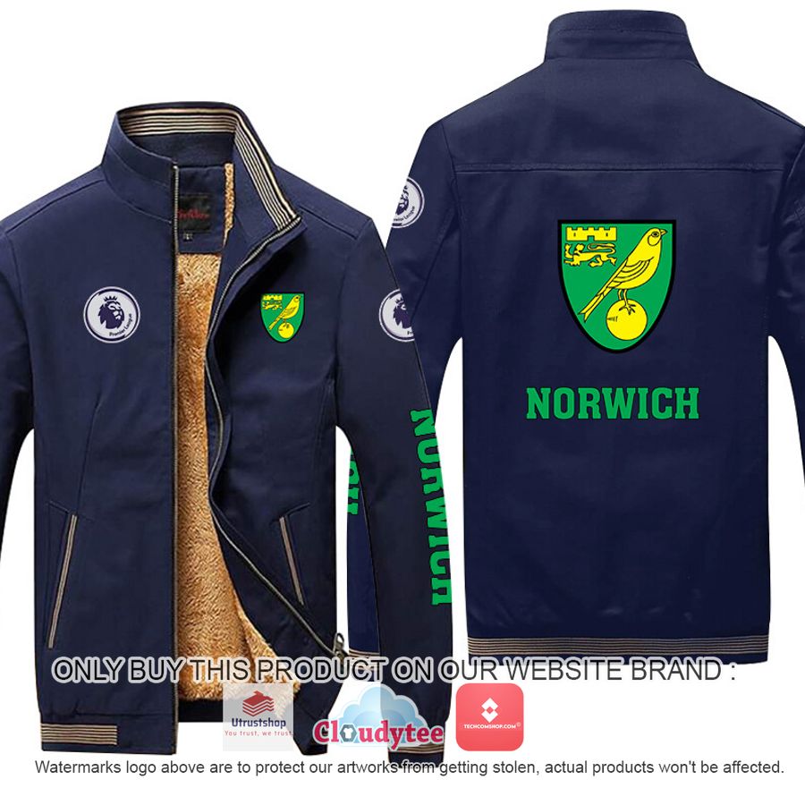 norwich premier league moutainskin leather jacket 1 74491