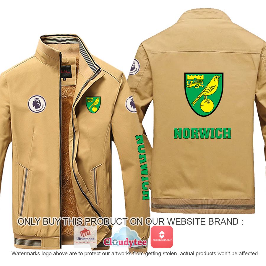 norwich premier league moutainskin leather jacket 2 37811