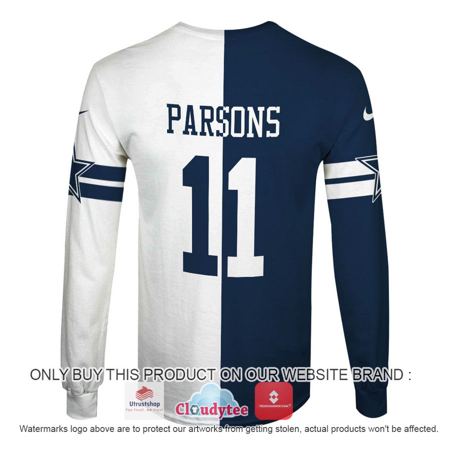 parsons 11 dallas cowboys navy white nfl hoodie shirt 4 49218