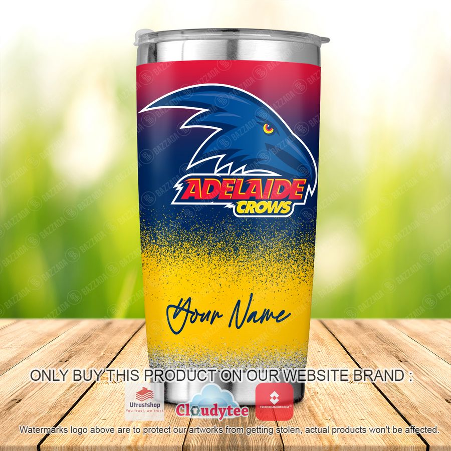 personalized adelaide crows tumbler 3 81142