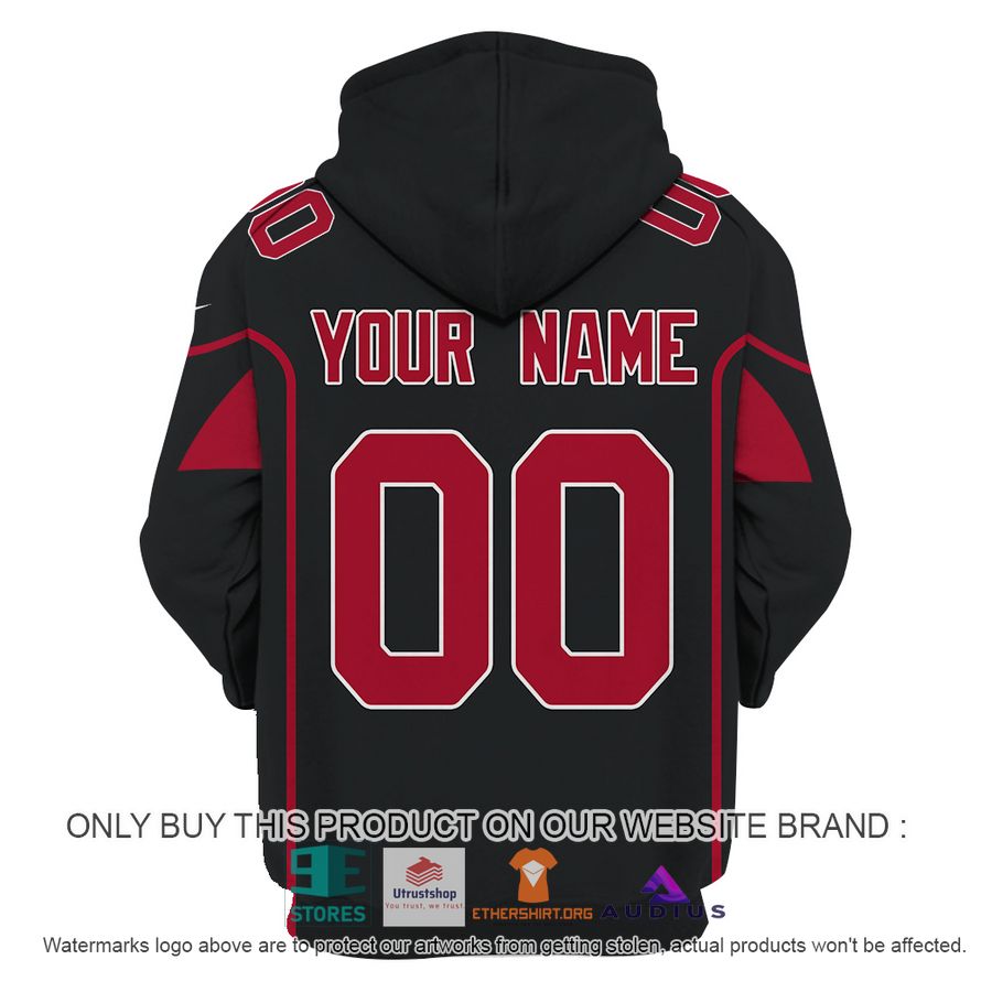 personalized arizona cardinals black red hoodie shirt 4 61014