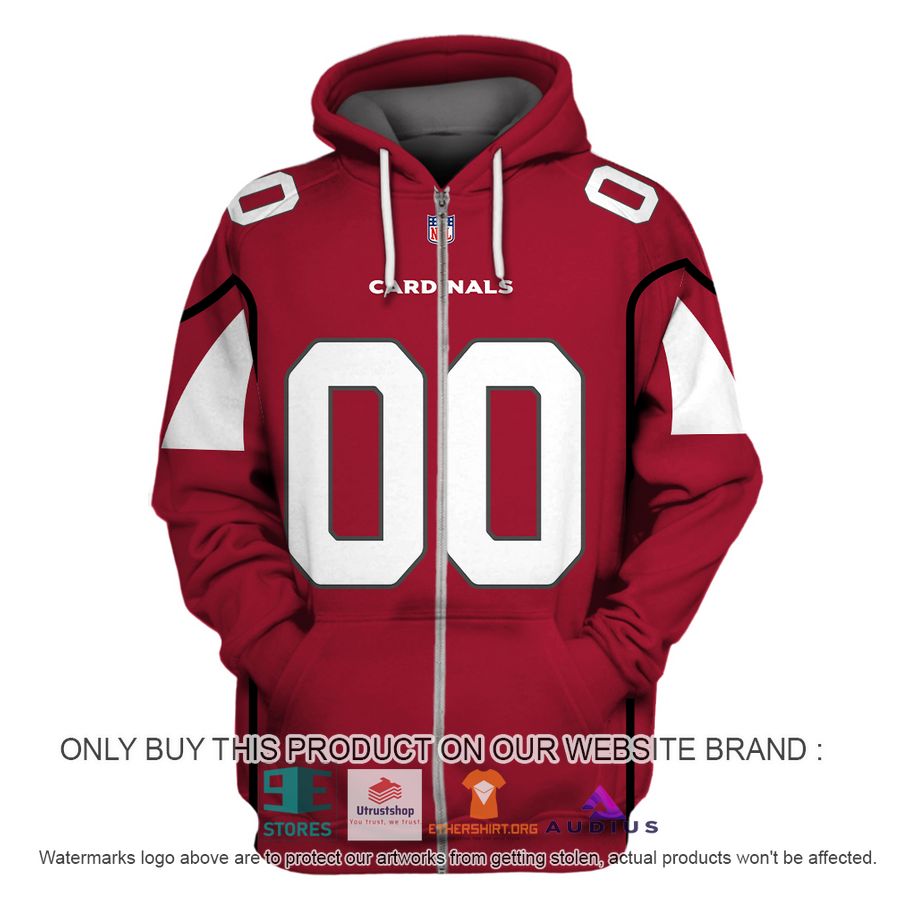 personalized arizona cardinals red hoodie shirt 3 47384