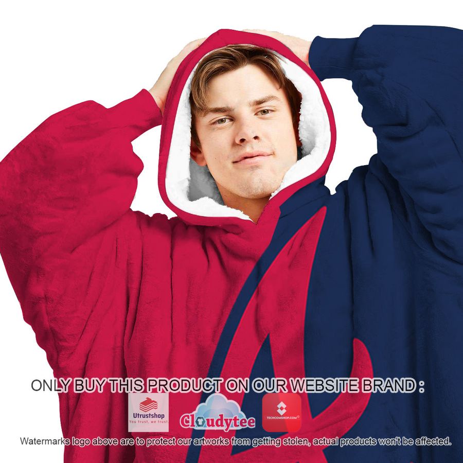 personalized atlanta braves oodie blanket hoodie 3 43446