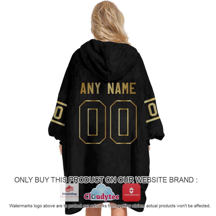 personalized black golden nhl anaheim ducks oodie blanket hoodie 5 3014