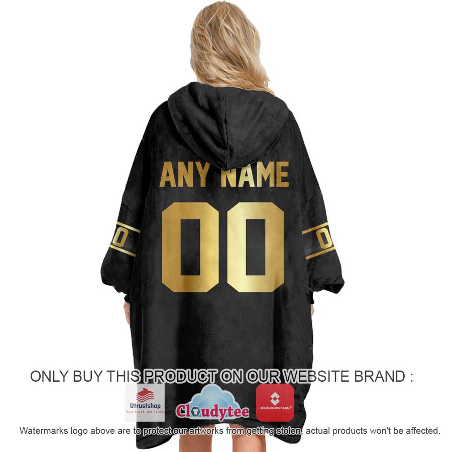 personalized black golden nhl los angeles kings oodie blanket hoodie 5 89994
