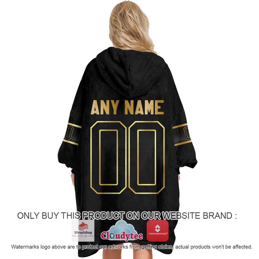 personalized black golden nhl new jersey devils oodie blanket hoodie 5 9482