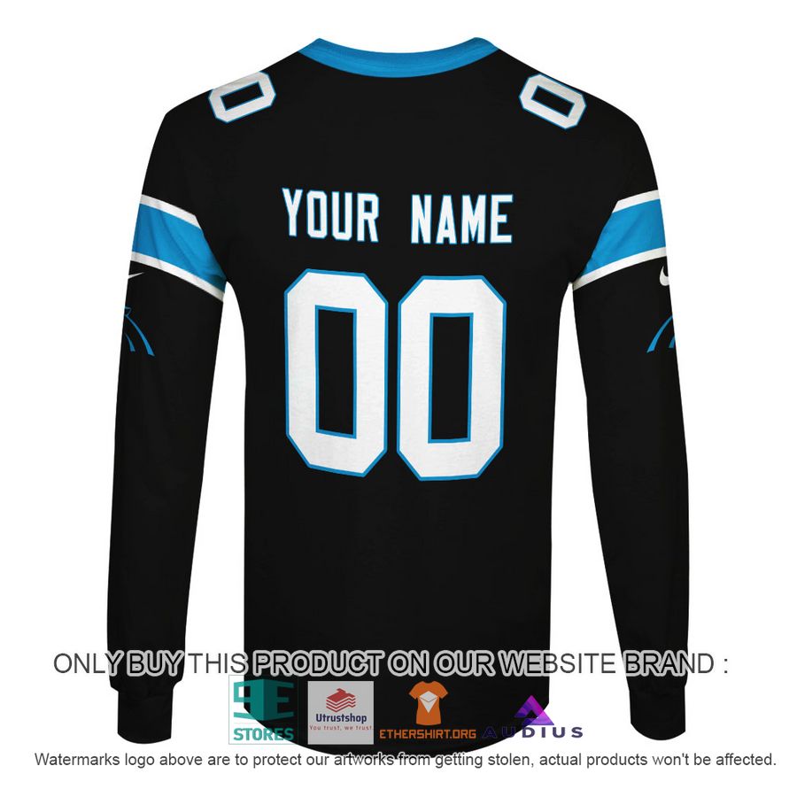 personalized carolina panthers black blue hoodie shirt 6 91900
