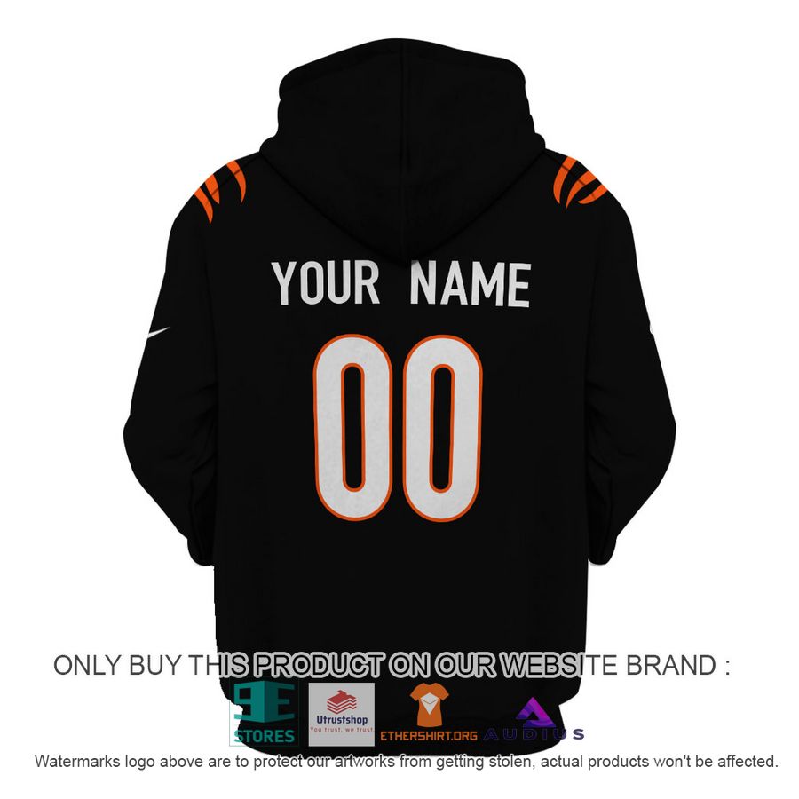 personalized cincinnati bengals black hoodie shirt 4 50943