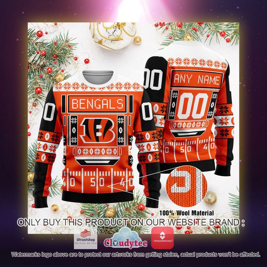 personalized cincinnati bengals nfl ugly sweater 2 77025