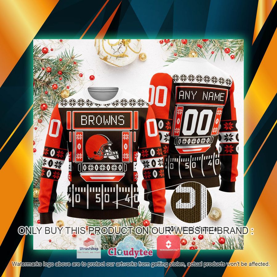 personalized cleveland browns nfl ugly sweater 1 22200