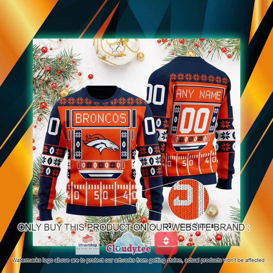personalized denver broncos nfl ugly sweater 1 61589