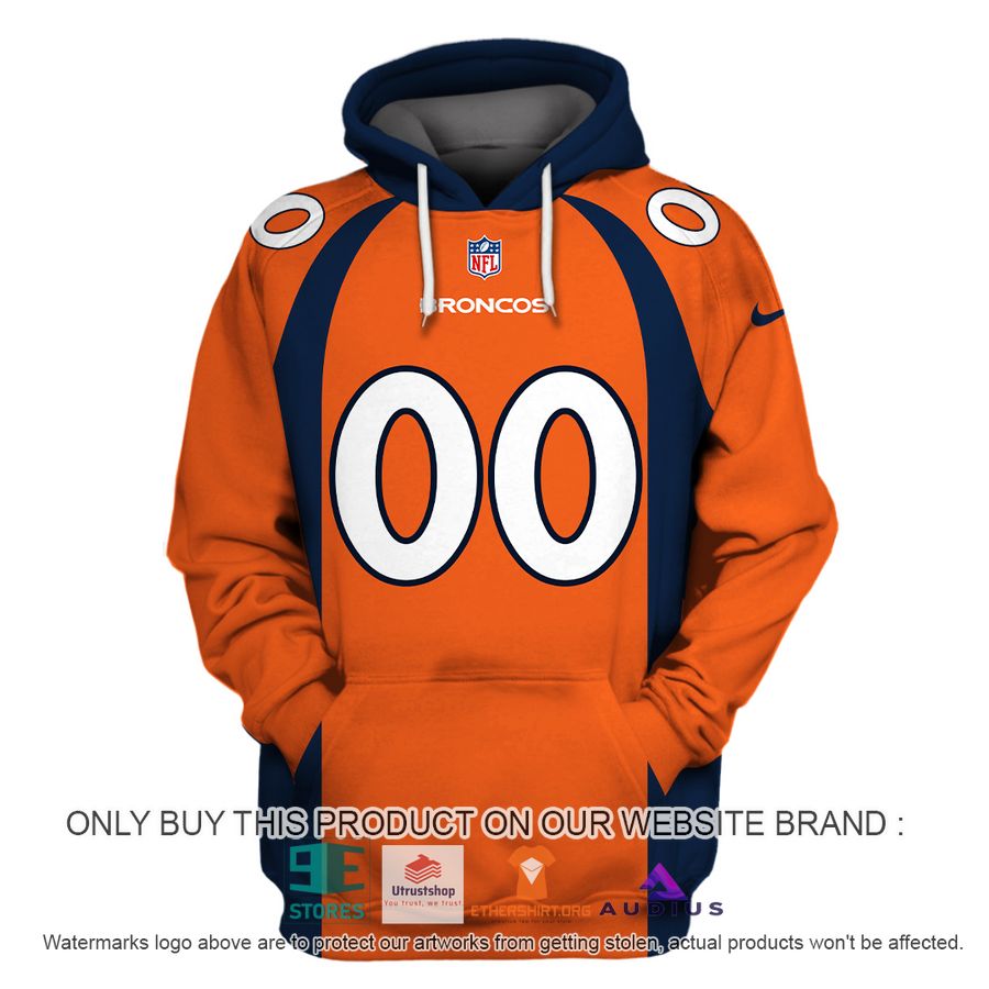 personalized denver broncos orange hoodie shirt 2 73576