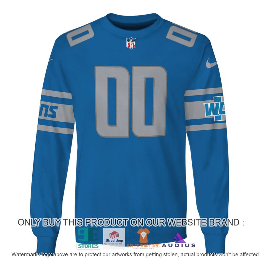 personalized detroit lions blue hoodie shirt 5 8384